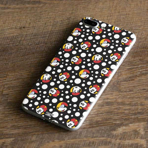 Disney Minnie Mouse Bubbles Face Pattern iPhone 8 Plus Skin
